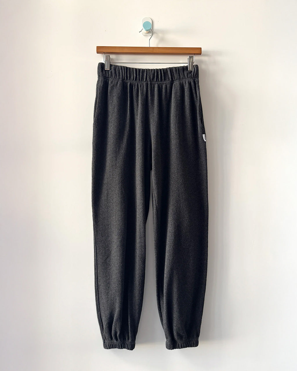 Pointelle Serene Jogger - Charcoal