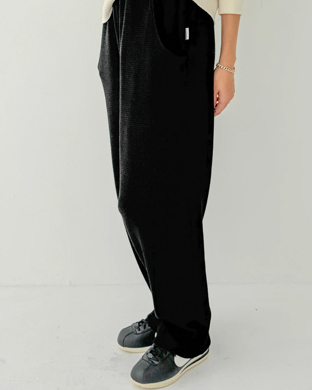 Waffle Lo Pants - True Black