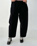 Corduroy Arc Pants - Black