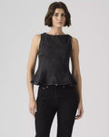 Leighton Peplum Top - NY Nights