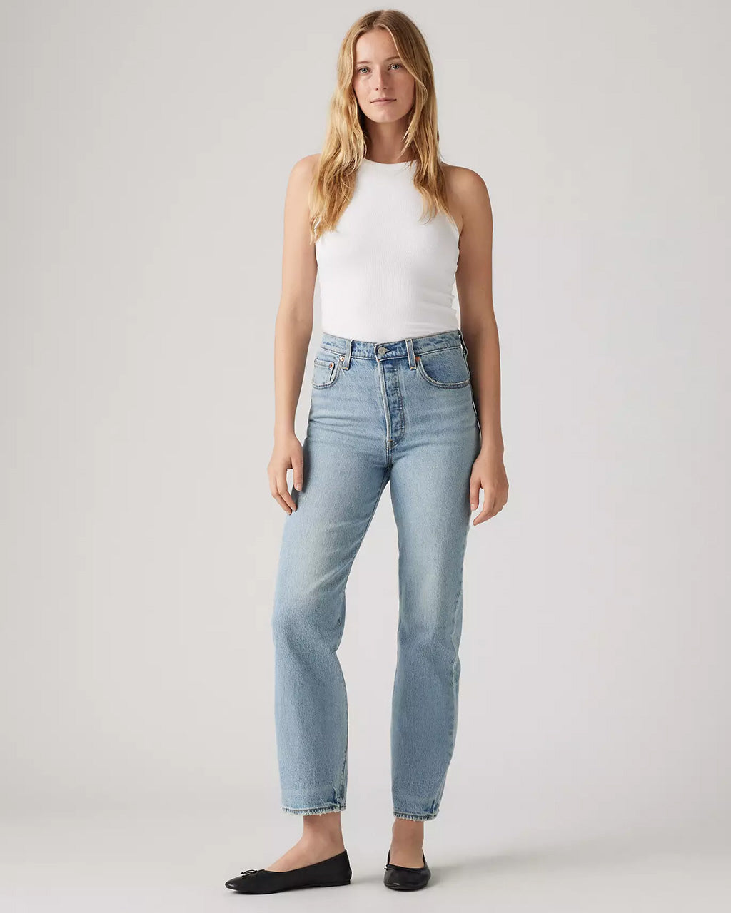 Ribcage Straight Ankle Jeans - Let's Share