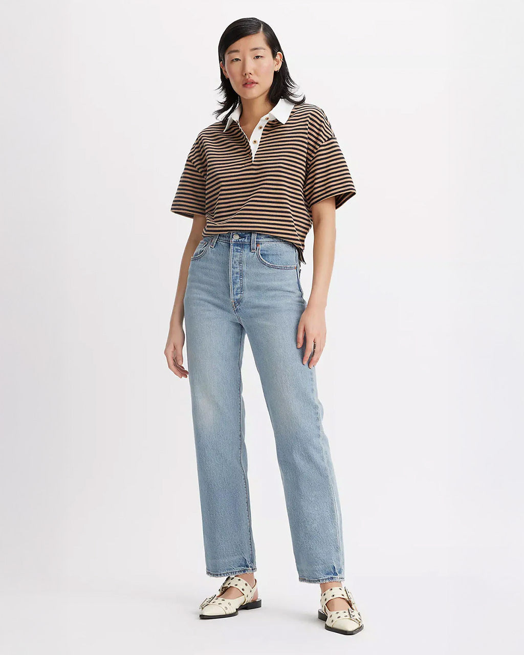 Ribcage Straight Ankle Jeans - Let's Share