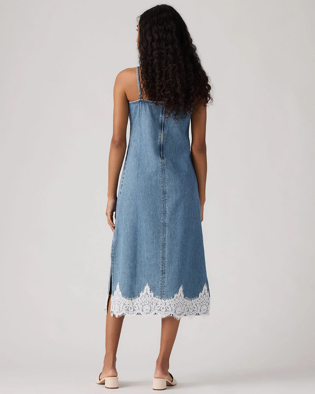 90's Denim Slip Dress - Slipped My Mind