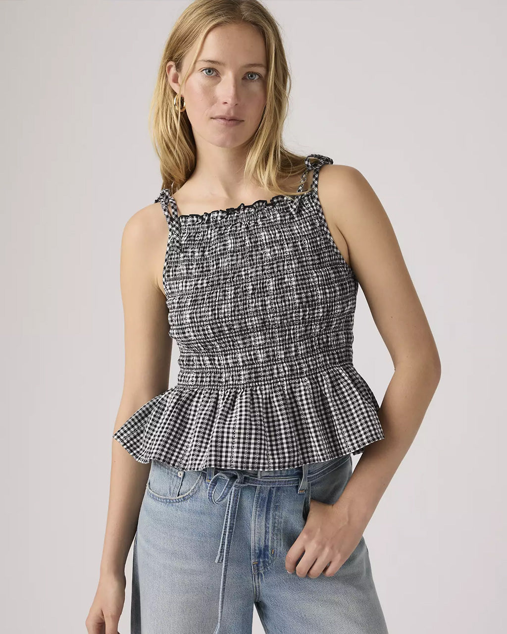 Monaco Blouse - Springtime Dobby