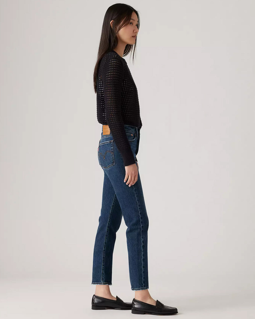 Wedgie Straight Jeans - Indifferent Indigo