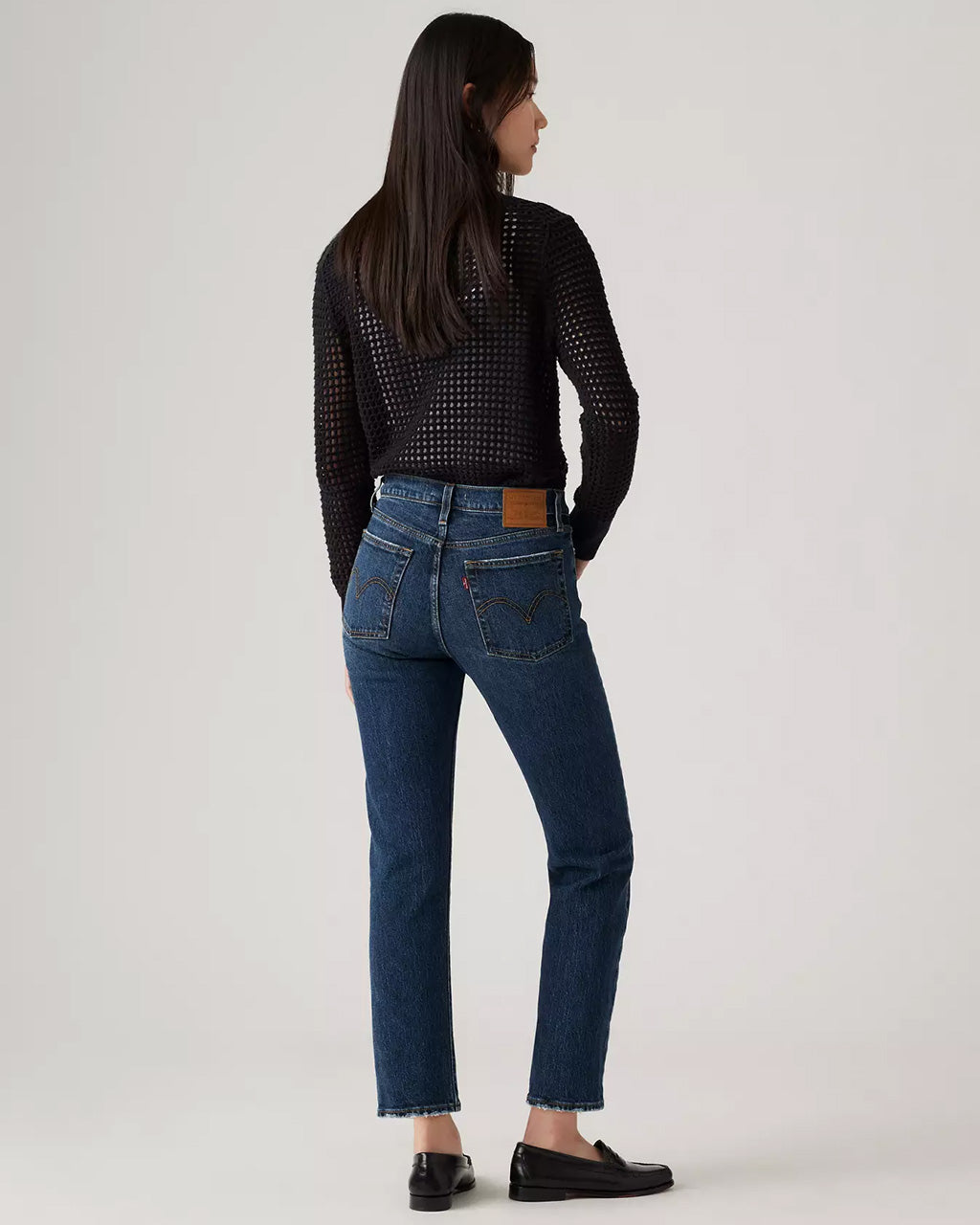 Wedgie Straight Jeans - Indifferent Indigo