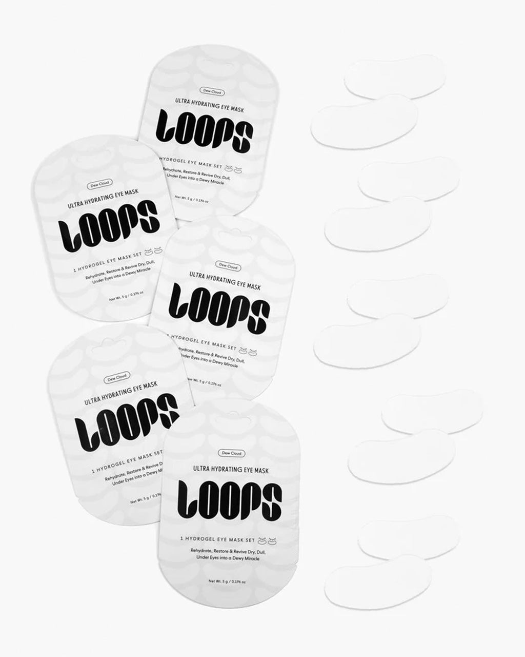 Dew Cloud Eye Mask - Set of 5