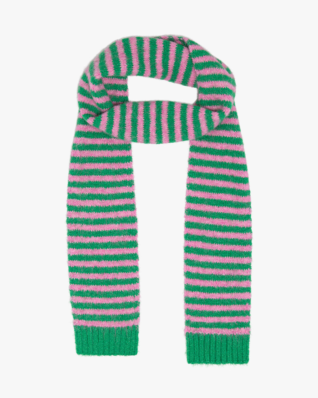 Alma Skinny Scarf - Kelly Flamingo