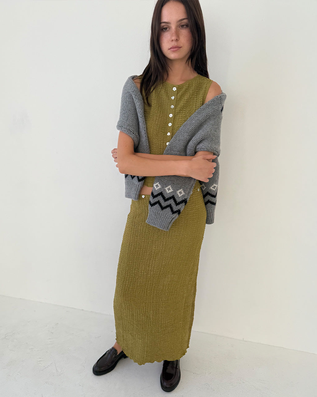 Sammy Skirt - Olive
