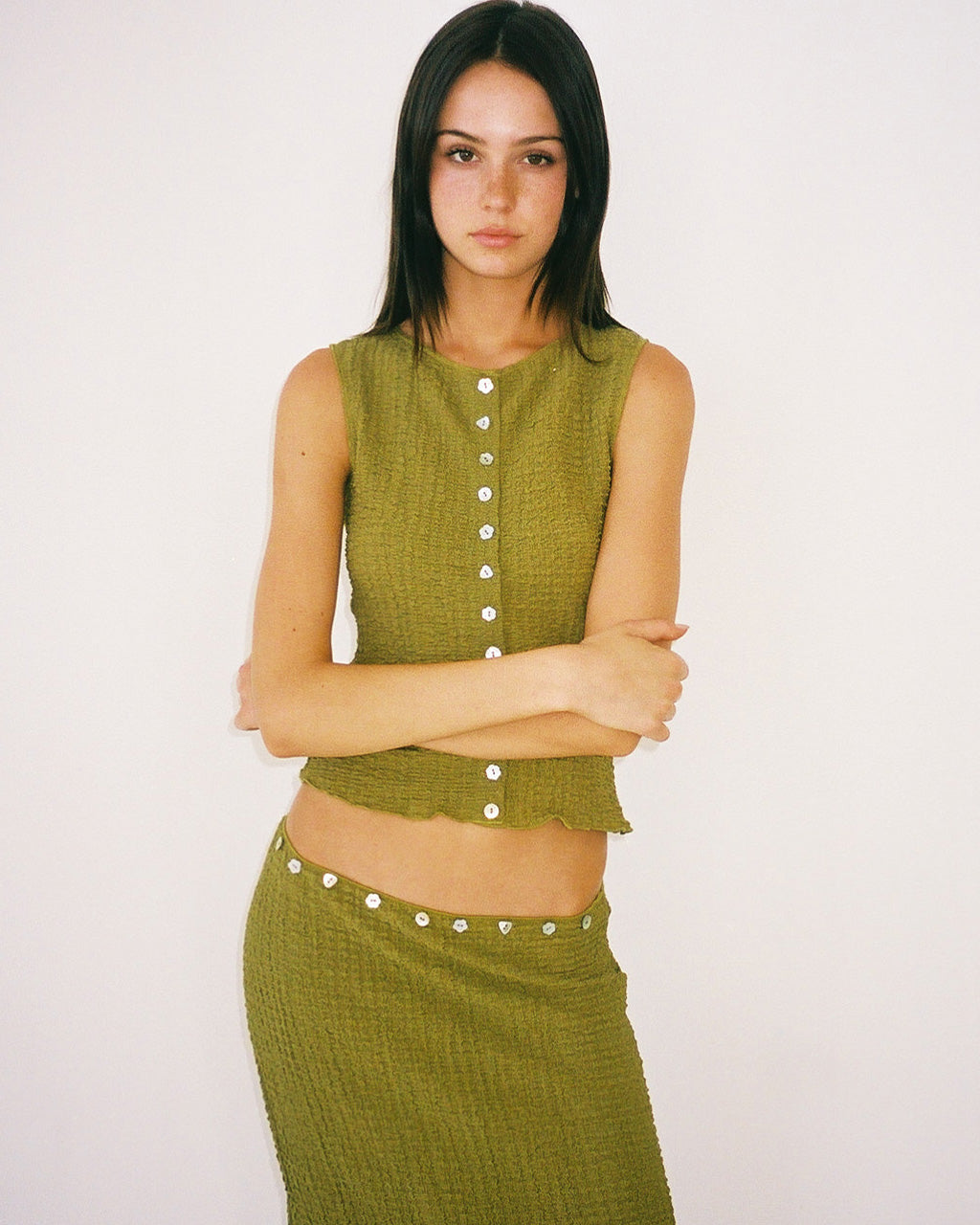 Summer Top - Olive