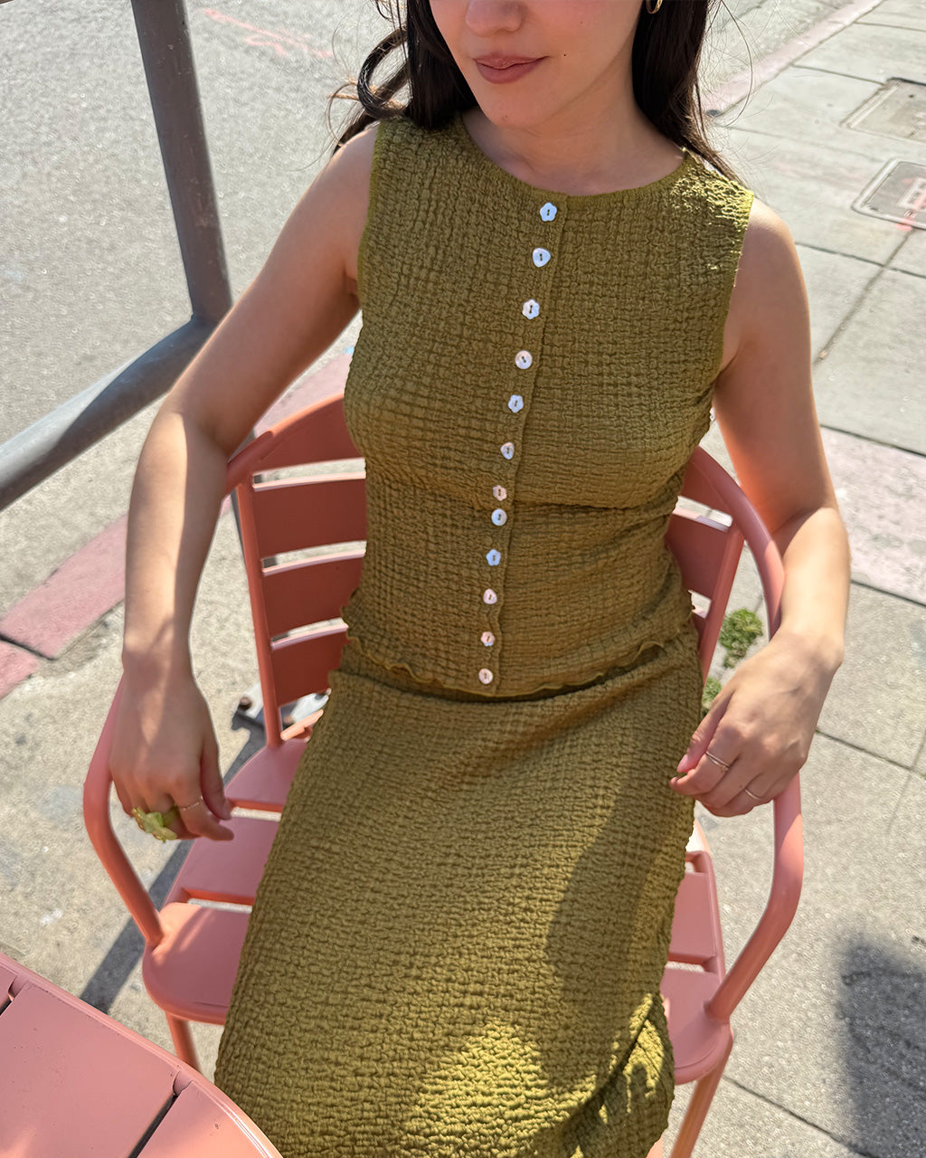 Summer Top - Olive