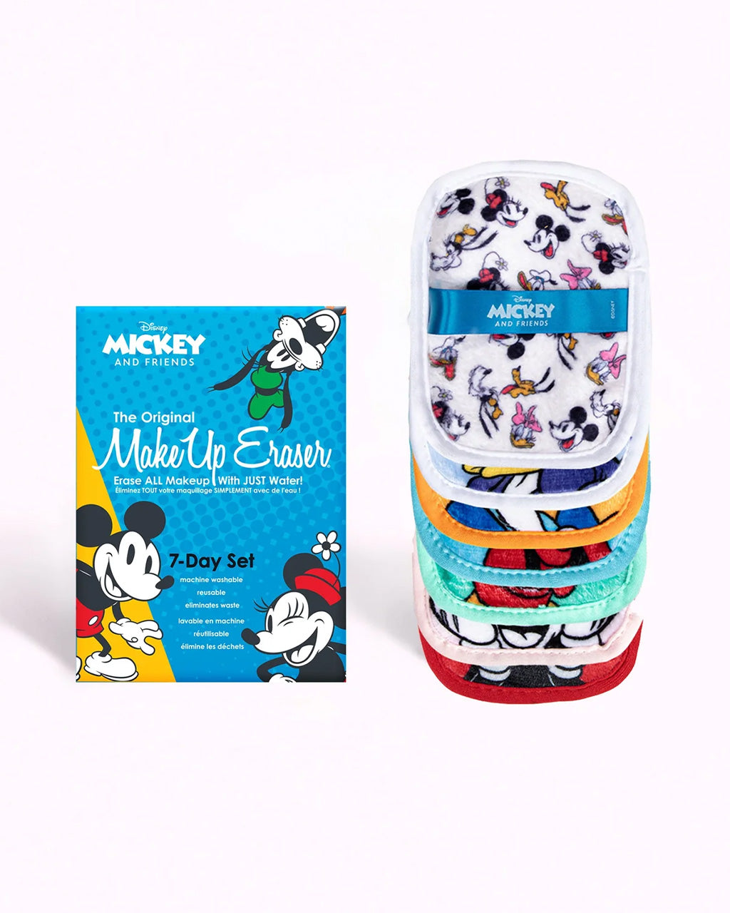 Mickey & Friends Makeup Eraser - 7 Day Set