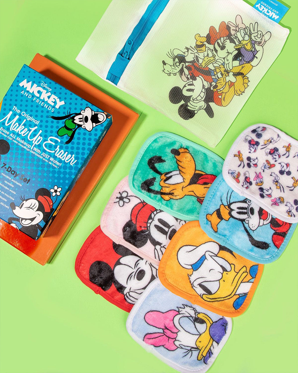 Mickey & Friends Makeup Eraser - 7 Day Set