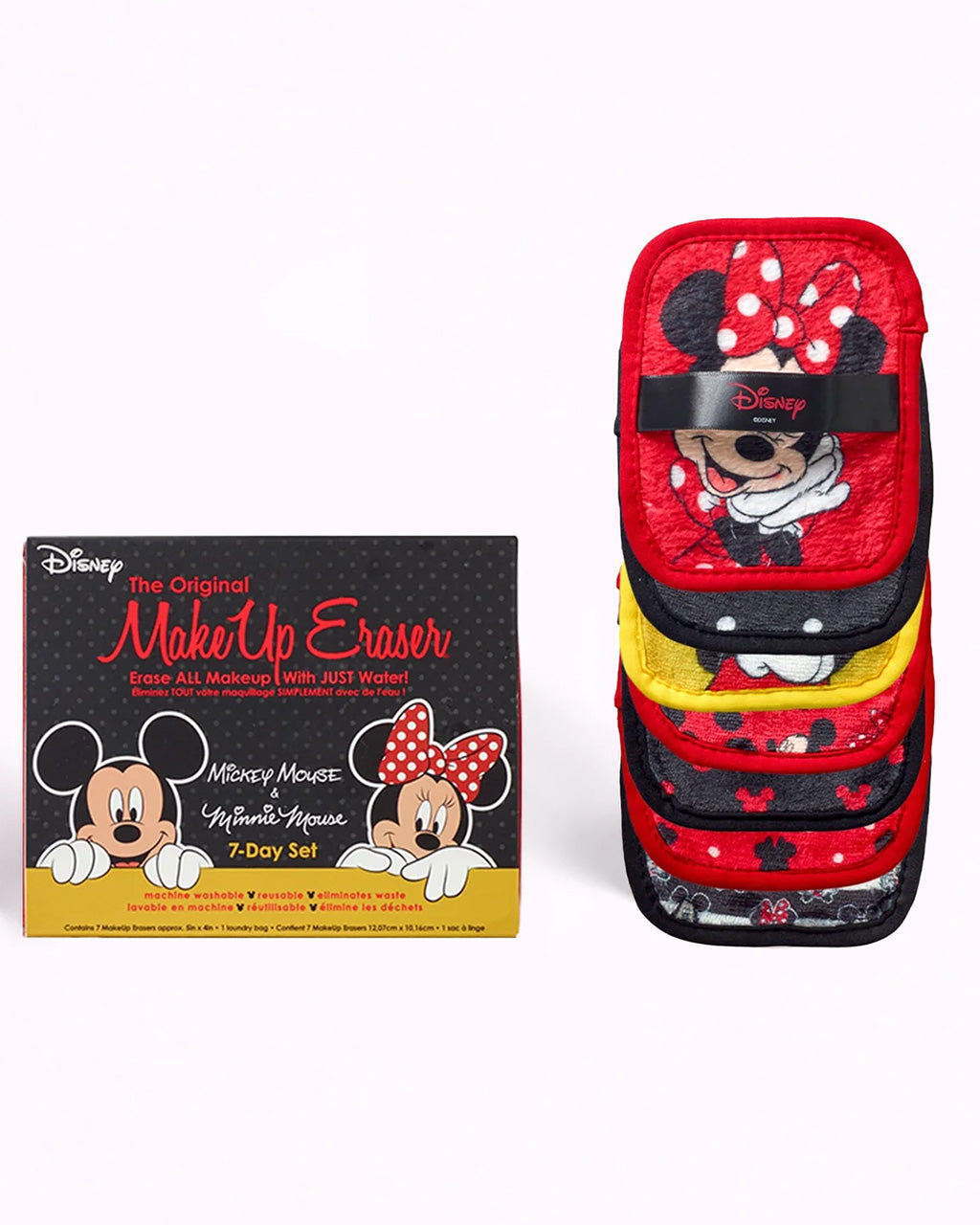 Mickey & Minnie Makeup Eraser - 7 Day Set