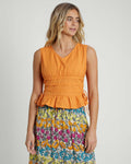 Lace Linen Blend Cami