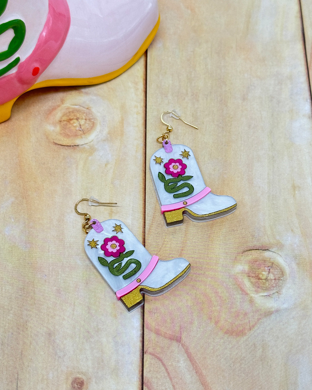Boot Earrings