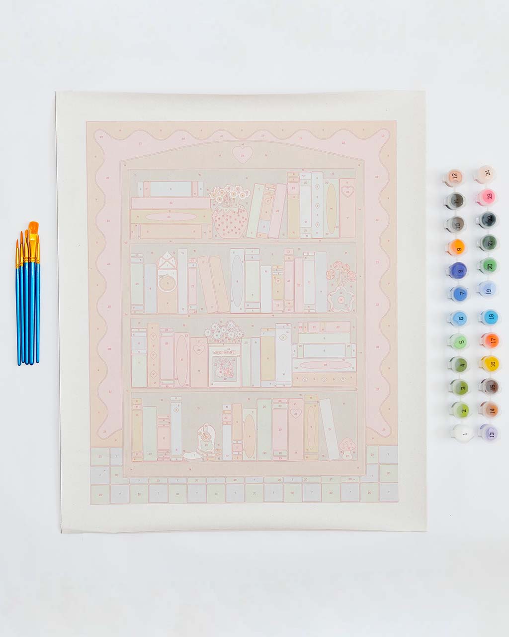 Paint By Numbers - Bookshelf