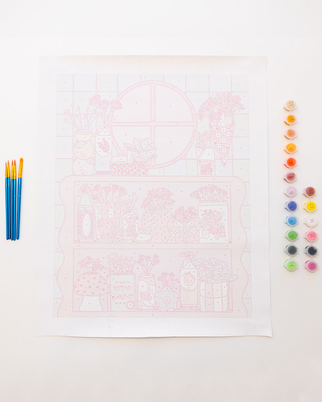 Paint By Numbers - Vases