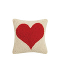 Red Heart Hook Pillow