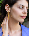 Shooting Star Layered Earrings