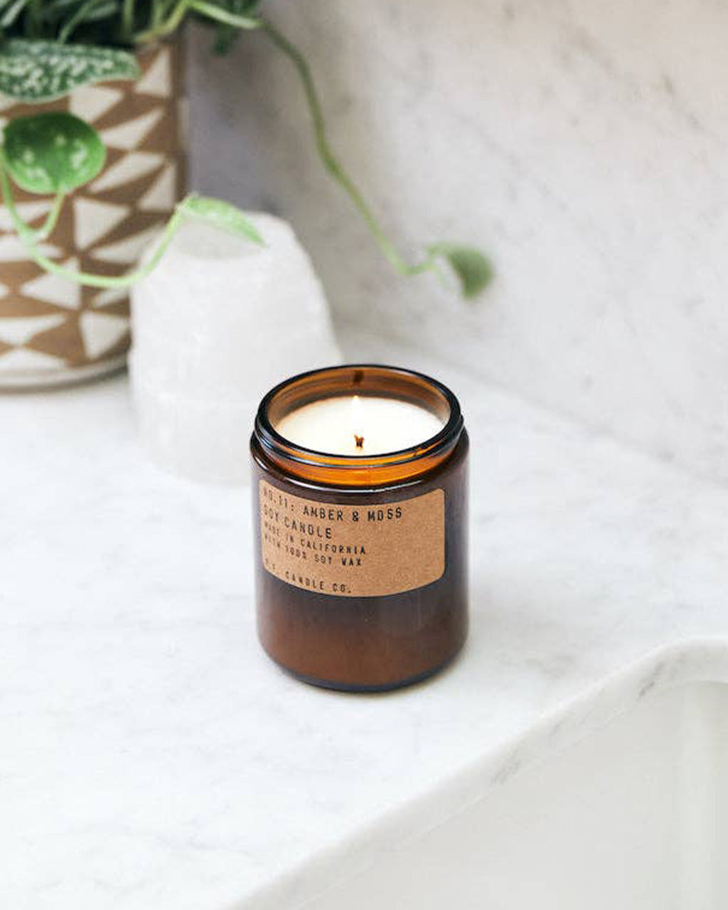 Standard Candle - Amber & Moss