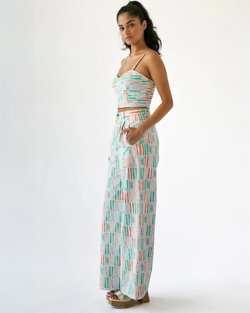 Rose Pants - Beach Chairs