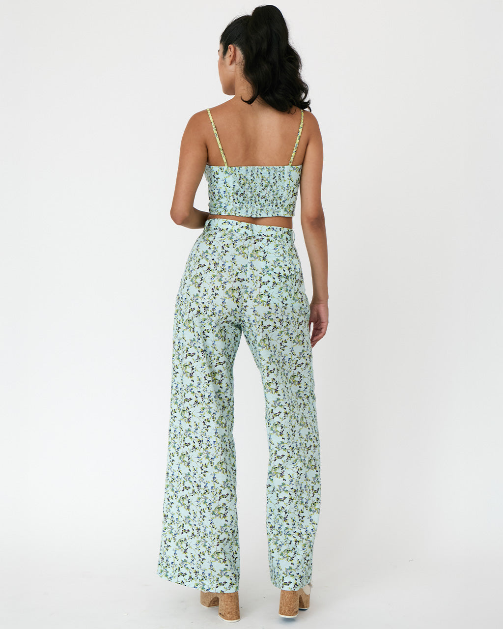 Rose Pants - Blueberries