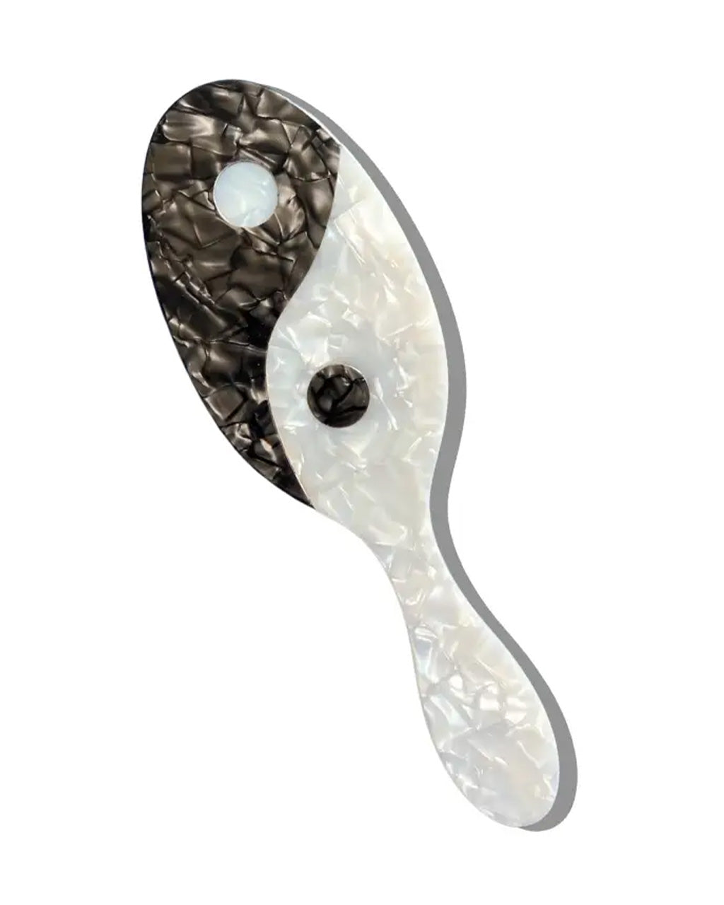 Hand-Painted Yin Yang Hair Brush