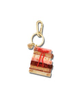 Hand-painted Bow Bookstack Bag Charm