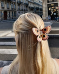Hand-painted Emperor Silk Moth Claw Hair Clip