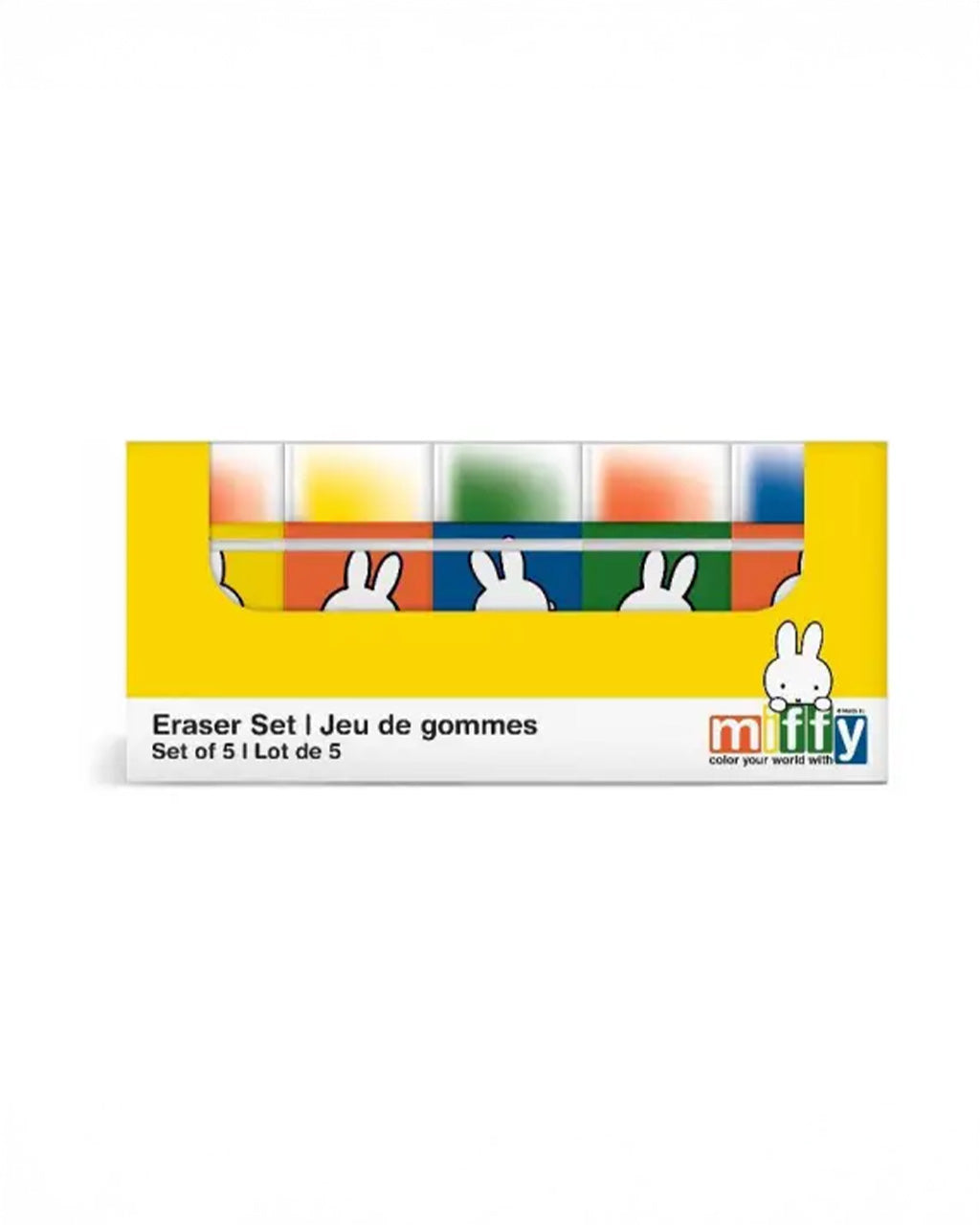 Classic Miffy Block Eraser Set