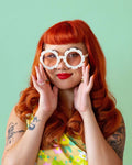 Flower Sunglasses - Ivory