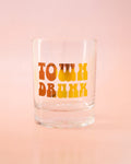 Gold Town Drunk Tumbler