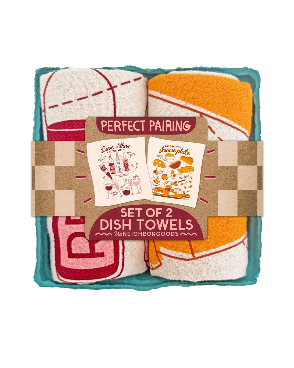 Perfect Pairing Dish Towel - Set of 2