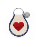 Classic Heart Patch Keychain