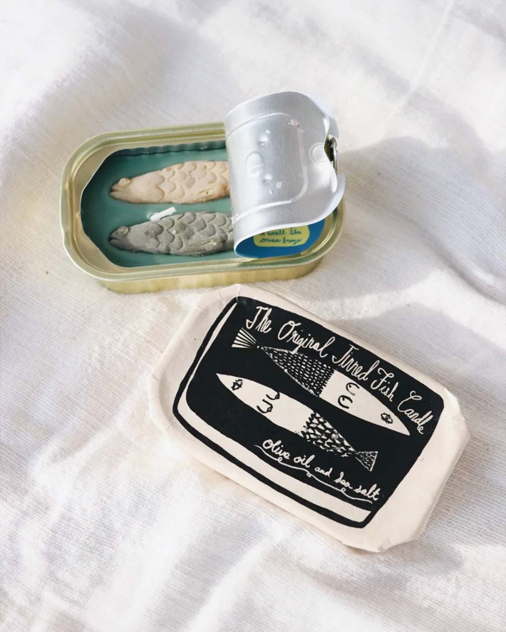Tinned Fish Candle - Olive Oil and Sea Salt