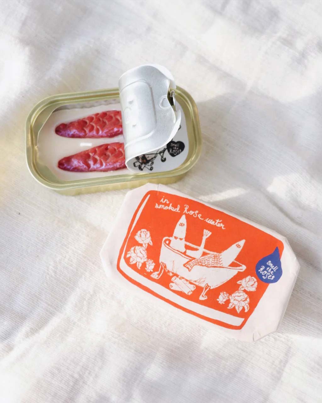 Tinned Fish Candle - Smoked Rose Water