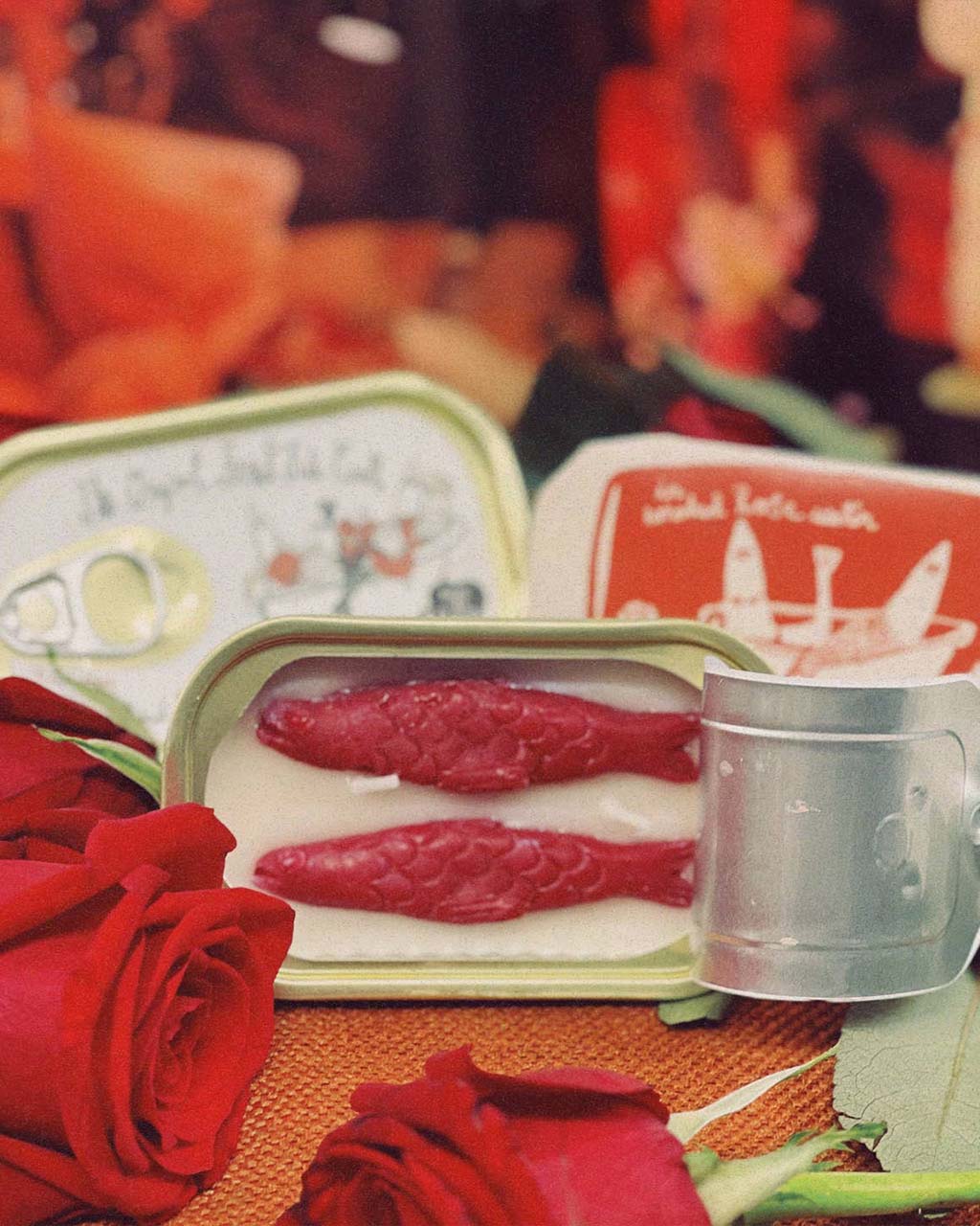 Tinned Fish Candle - Smoked Rose Water