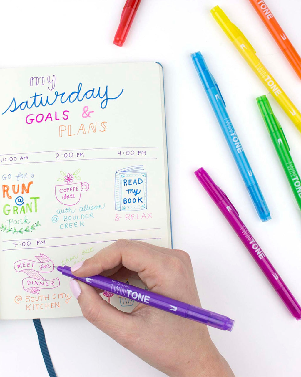 Twintone Marker Set: Rainbow