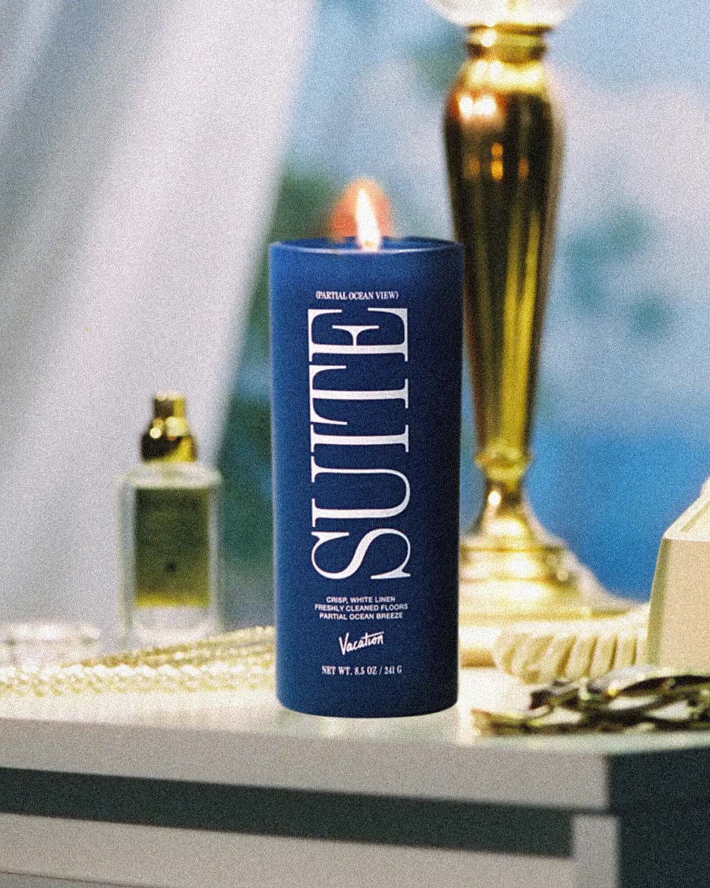 Partial Ocean View Suite Candle