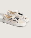 Authentic Sneaker - Embroidery Creme + Black