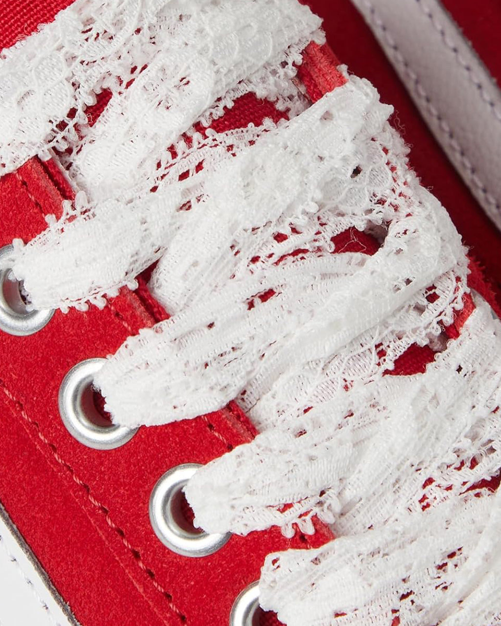 Old Skool Pop Lace Sneaker - Racing Red