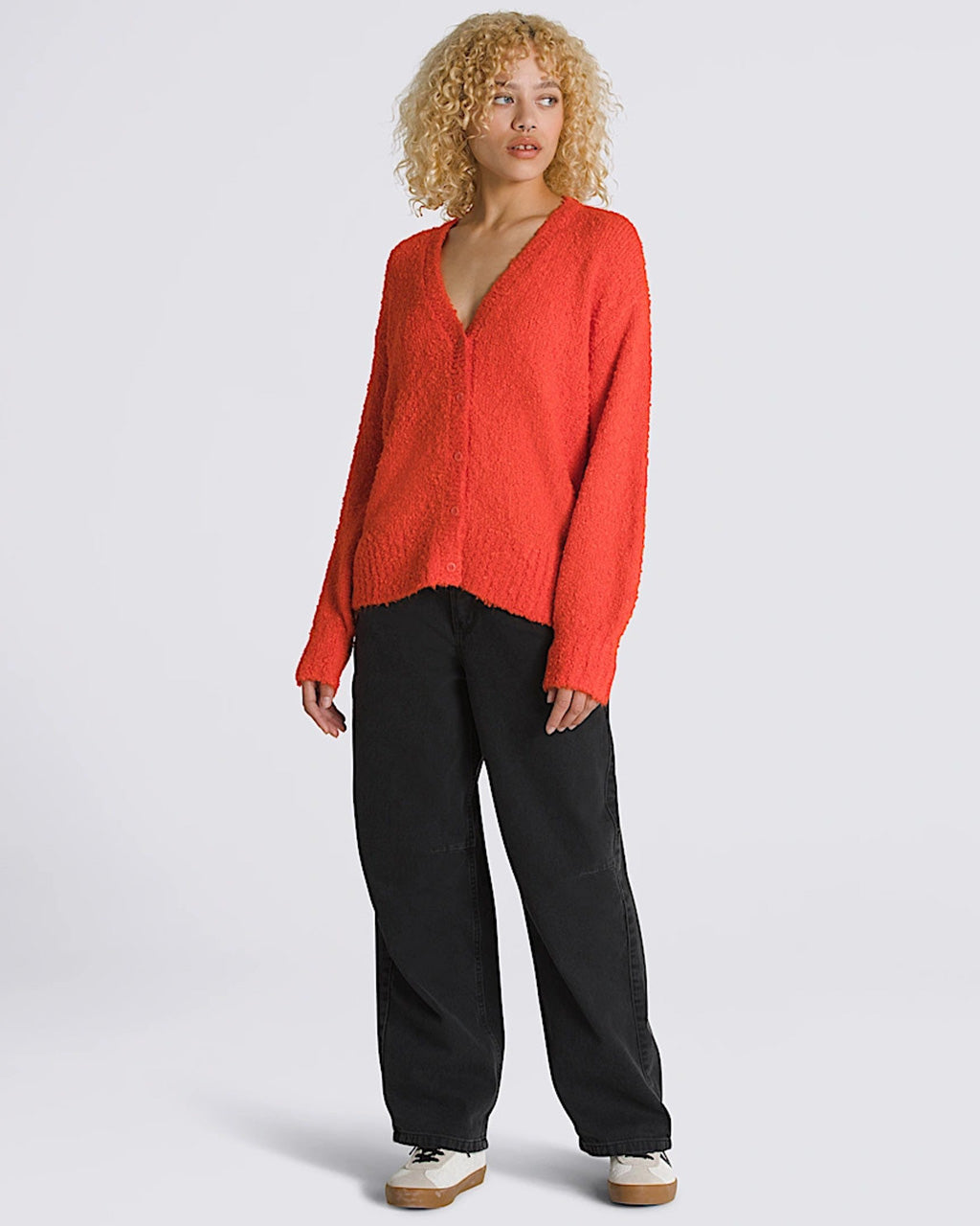 Valerie Boucle Cardigan - Fiesta