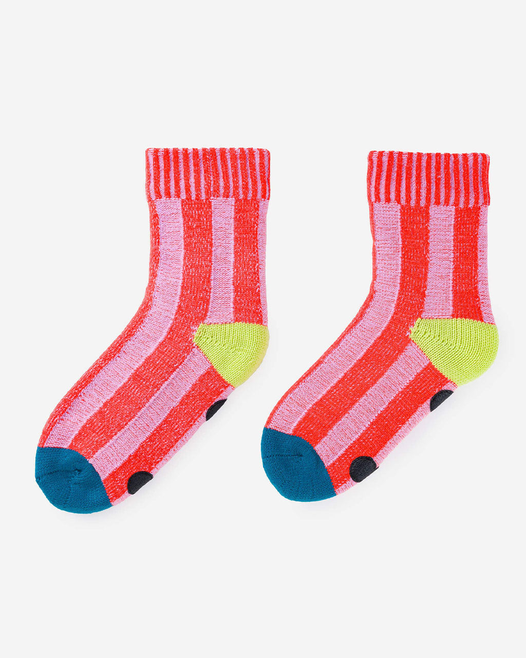 Gym House Socks - Pink + Cobalt