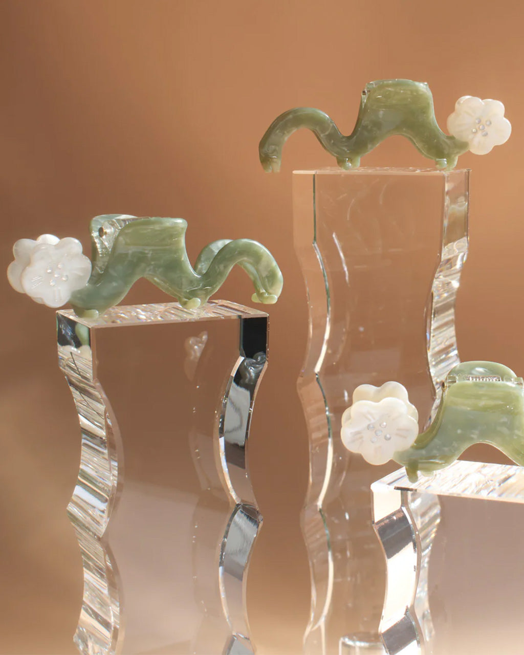 Orange Blossom Hair Claw