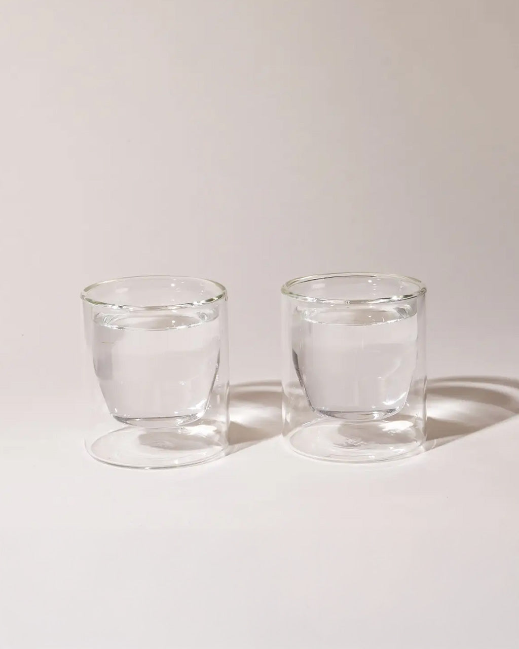 Double-Wall Clear Glass Set - 6 oz.