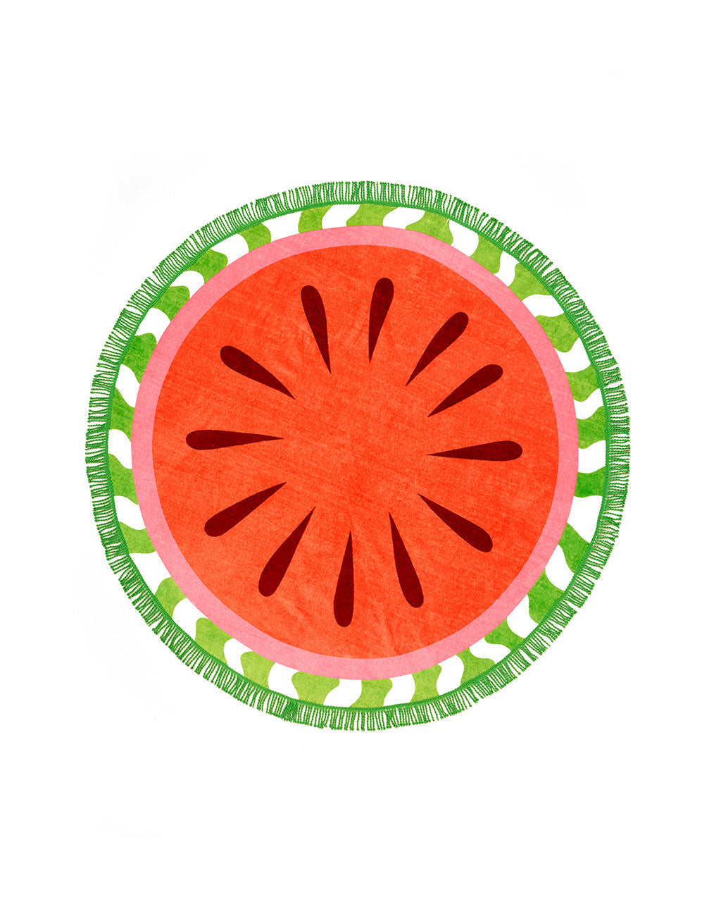 All Around Giant Circle Towel - Watermelon