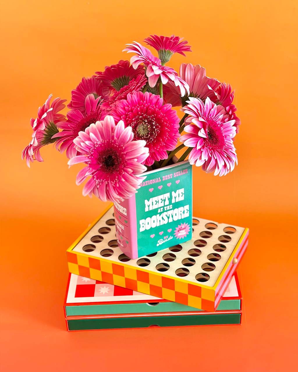 Meet Me At The Bookstore Vase