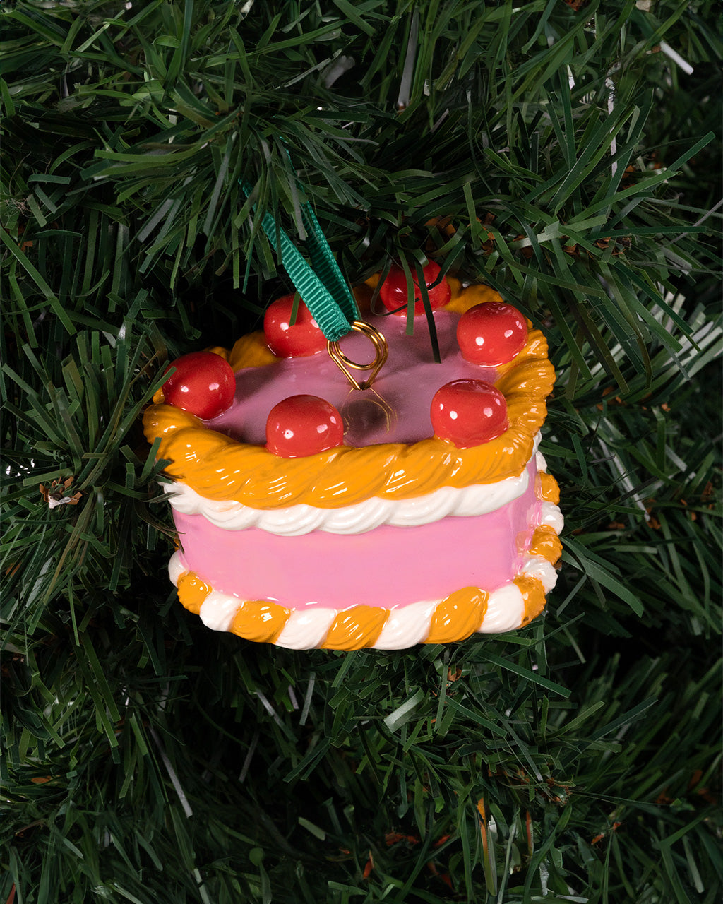 Cherry Cake Ornament