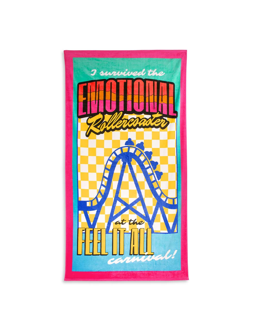 Beach Please! Giant Towel - Emotional Rollercoaster